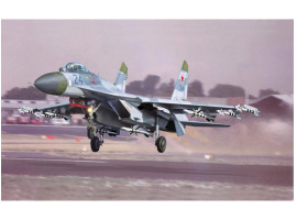 обзорное фото Збірна модель винищувача Су-27 Фланкер В Літаки 1/32