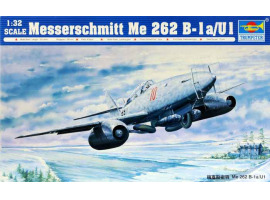 обзорное фото Збірна модель літака Messerschmitt Me 262 B-1a/U1 Літаки 1/32