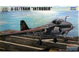 обзорное фото Збірна модель 1/32 Літак A-6E/TRAM "INTRUDER" Trumpeter 02250 Літаки 1/32