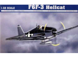 обзорное фото Сборная модель 1/32 Самолет F6F-3 Hellcat Трумпетер 02256 Самолеты 1/32
