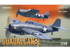 обзорное фото Scale model 1/48 Aircraft F4F-4 GUADALCANAL DUAL COMBO LIMITED Eduard ED11170 Aircraft 1/48
