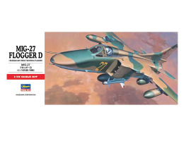 Scale model 1/72 MiG-27 Flogger D Hasegawa 00340