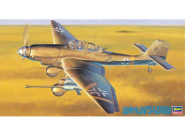 Збірна модель 1/48 Літак Junkers Ju-87G-2 Stuka Anti Tank Attacker JT54 Хасегава 09054