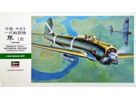 Scale model 1/48 Nakajima Ki43-I Hayabusa (Oscar) Hasegawa 09080