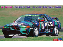 обзорное фото Scale model 1/24 HKS Skyline GT-R BNR32 Gr.A 1993 SUGO 300 km winner Hasegawa 20670 Cars 1/24