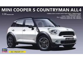 обзорное фото Scale model 1/24 Mini Cooper S Countryman All4 Hasegawa CD21 24121 Cars 1/24