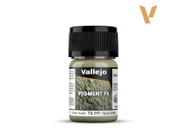 обзорное фото Пігмент "Зелена Земля" (35 мл) (Green Earth) Pigment FX Vallejo 73111 Пігменти
