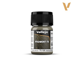 обзорное фото Пігмент "Суглинок коричневий" (35 мл) (Loam Brown) Pigment FX Vallejo 73125 Пігменти