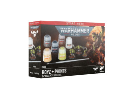 обзорное фото Ігровий набір Warhammer 40000 - ORKS + PAINTS Ігрові набори