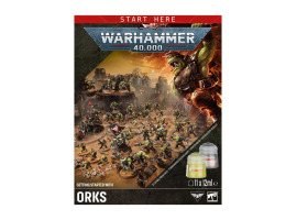 обзорное фото Ігровий набір Warhammer 40000 - GETTING STARTED WITH ORKS (ENG) Ігрові набори