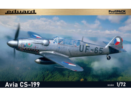 Scale model 1/72 Aircraft Avia CS-199 Eduard 70153