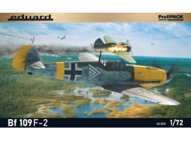 обзорное фото Збірна модель 1/72 Літак Messerschmitt Bf 109F-2 Eduard 70154 Літаки 1/72