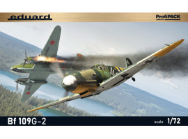 Збірна модель 1/72 Літак Messerschmitt Bf 109G-2 Eduard 70156