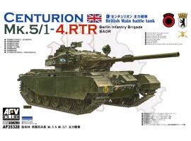 Scale model 1/35 British tank Centurion MK.5/1-4.RTR AFV Club 35328