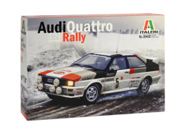 обзорное фото Scale model 1/24 Car Audi Quattro Rally Italeri 3642 Cars 1/24