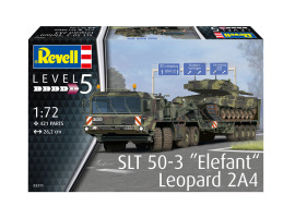 обзорное фото SLT 50-3 "Elefant" + Leopard 2A4 Cars 1/72