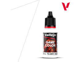 Acrylic paint - Dead White Game Color Vallejo 72001