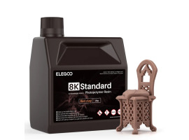 Фотополімерна смола ELEGOO Standard Resin 8k "Red Clay" (Червона глина) 2кг