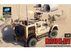 Сборная модель 1/72 Американский бронеавтомобиль M1240 M-ATV M153 Crows II Galaxy Hobby GH72A02