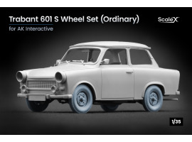 Набор колес для Trabant 601 S от AK-Interactive ScaleX WM 35031