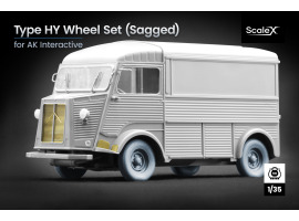 Набір коліс (з деформацією) для Type HY від AK-Interactive ScaleX WM 35032S