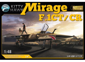 обзорное фото Збірна модель 1/48 Французький винищувач Mirage F.1CT/CR Zimi KH80111 Літаки 1/48