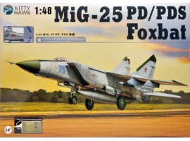 обзорное фото Scale model 1/48 Aircraft MIG-25 PD/PDS Foxbat Zimi KH80119 Aircraft 1/48