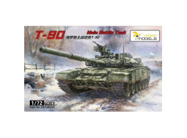 обзорное фото Збірна модель 1/72 Танк Т-90 Vespid Models VS720025 Бронетехніка 1/72