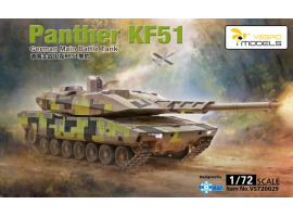 обзорное фото Збірна модель 1/72 Німецький танк Panther KF51 Vespid Models VS720029 Бронетехніка 1/72