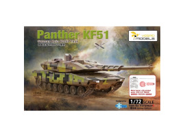 обзорное фото Збірна модель 1/72 Німецький танк Panther KF51 Deluxe Edition Vespid Models VS720029S Бронетехніка 1/72