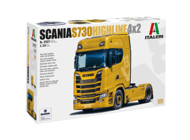 обзорное фото Збірна модель 1/24 вантажний автомобіль / тягач Scania S730 Highline 4x2 Italeri 3927 Вантажівки / причепи