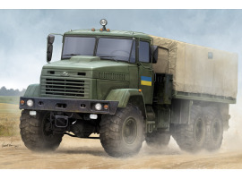 обзорное фото Збірна модель українського KrAZ-6322 "Soldier" Cargo Truck Автомобілі 1/35