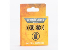 Игровые кубы Warhammer 40000: IMPERIAL FISTS DICE