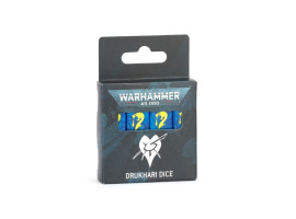 Игровые кубы Warhammer 40000 - DRUKHARI DICE