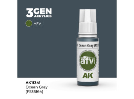 Акриловая краска OCEAN GRAY / Океанический - серый – AFV (FS35164) АК-интерактив AK11341
