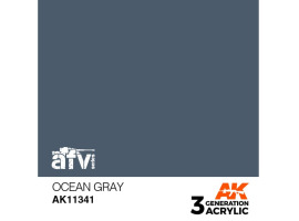 Акрилова фарба OCEAN GRAY / Океанічний - сірий - AFV (FS35164) АК-interactive AK11341