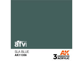 обзорное фото Акриловая краска SLA Blue /Синий морской – AFV АК-интерактив AK11356 AFV Series