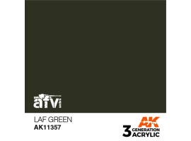 обзорное фото Акриловая краска LAF GREEN / Зелёный – AFV АК-интерактив AK11357 AFV Series