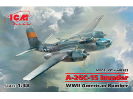 обзорное фото Американский бомбардировщик Второй мировой войны A-26С-15 Invader Самолеты 1/48