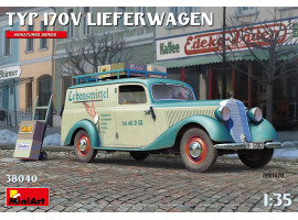 обзорное фото Збірна модель 1/35 Фургон тип 170V MiniArt 38040 Автомобілі 1/35