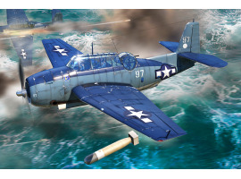 обзорное фото Збірна модель 1/72 Літак TBF-1C Avenger HobbyBoss 87275 Літаки 1/72