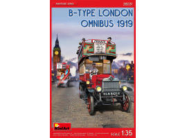 Збірна модель 1/35 Лондонський омнібус типу B 1919 MiniArt 38031