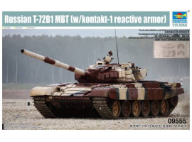 обзорное фото Russian T-72B1 MBT Armored vehicles 1/35