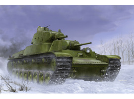 обзорное фото Збірна модель радянського важкого танка Т-100 Бронетехніка 1/35