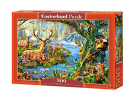 обзорное фото Puzzle FOREST LIFE 500 pieces 500 items