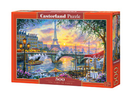 обзорное фото Puzzle TEA TIME IN PARIS 500 pieces 500 items