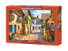 обзорное фото Puzzle RUE DE VILLAGE - Street in the village 1000 pieces 1000 items