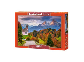 обзорное фото Пазл Осінь у Баварських Альпах, Німеччина 2000 шт 2000 елементи