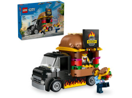 обзорное фото Конструктор LEGO City Грузовик с гамбургерами 60404 City