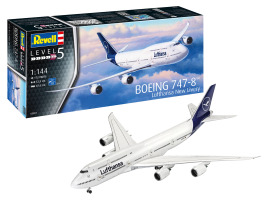 Збірна модель 1/144 Літак Boeing 747-8I "Lufthansa" Revell 03891